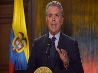 رئيس كولومبيا يلقى كلمة أمام جلسة منتدى شباب العالم
