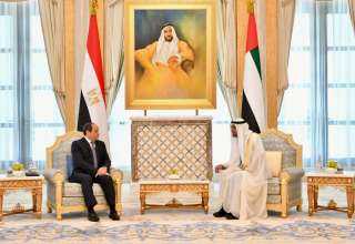 ”السيسي“ يشارك في جلسة مباحثات رباعية في قصر الوطن بأبو ظبي