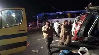 عاجل.. إصابة 10 عمال في حادث انقلاب سيارة ربع نقل أعلى الطريق الإقليمي