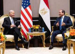 أول تعليق من جو بايدن بعد زيارته لمصر ولقاء الرئيس السيسي