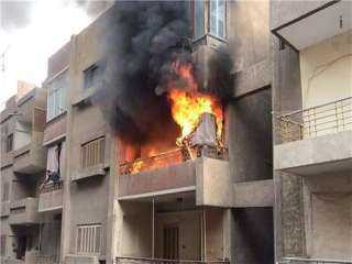 مصرع شخص وزوجته إثر نشوب حريق شقة سكنية في أوسيم