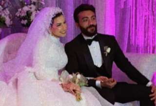الكاتبة الصحفية دعاء فايد تهنئ الأستاذة رانده جعيصه بمناسبة زفاف كريمتها دينا على رجل الأعمال أحمد الغنام