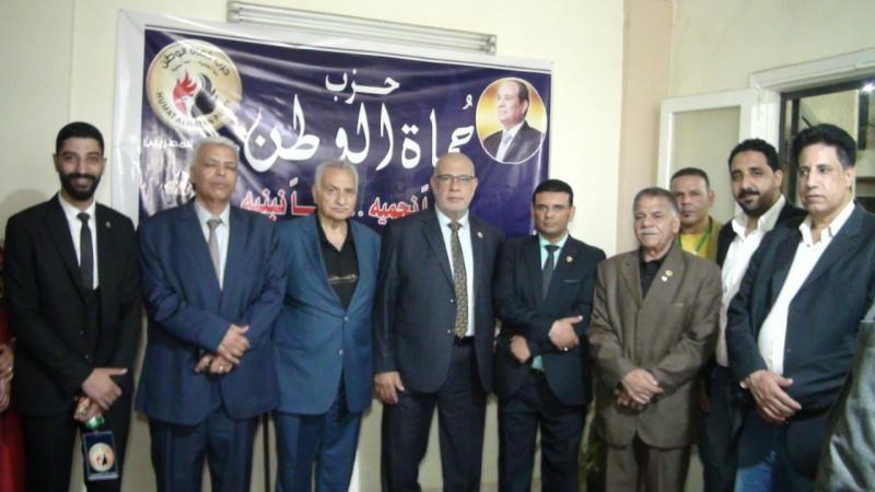 حزب حماة الوطن يفتتح أمانة جديدة بمدينة قليوب بالقليوبية