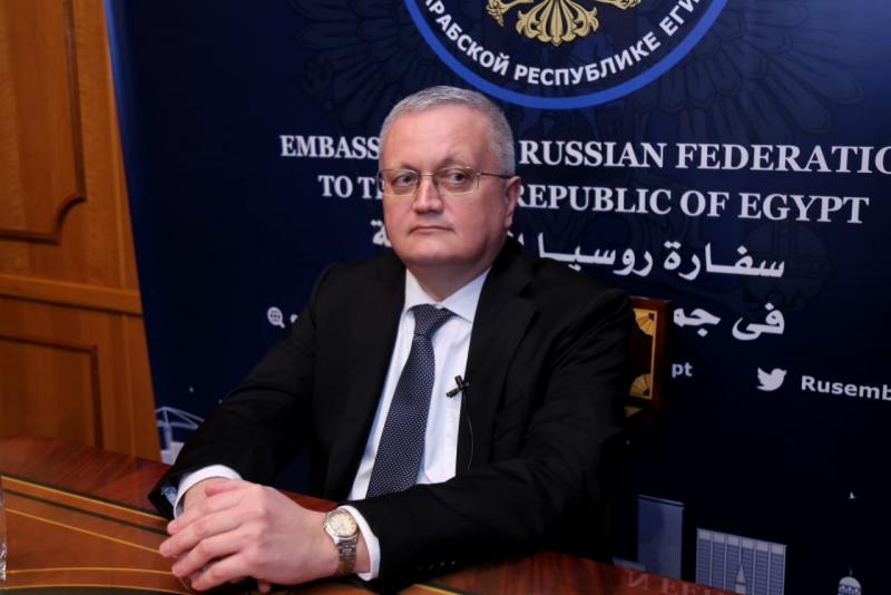جيورجي بوريسينكو السفير الروسي بالقاهرة