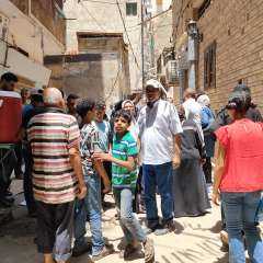 انهيار عقار قديم في الجمرك بالإسكندرية والبحث عن مفقودين تحت الأنقاض