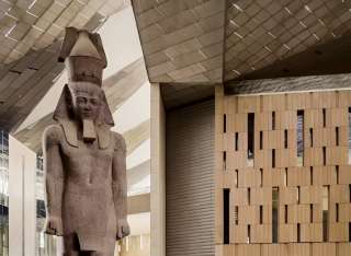 ”نخلة“ بالمتحف المصري الكبير يحتل المركز الثامن ضمن قائمة «financial Times» لأفضل متاجر هدايا بالعالم