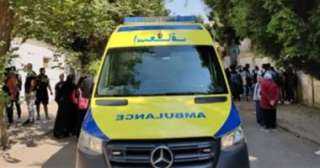 إصابة 8 أشخاص بإصابات متفرقة فى حادث انقلاب تروسيكل بكفر الشيخ بينهم طفلان