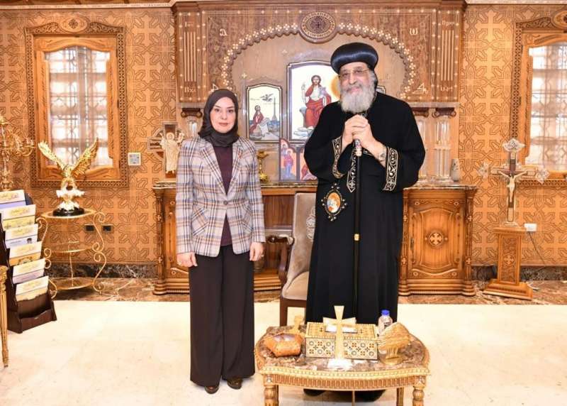البابا تواضروس الثاني يستقبل سفيرة مملكة البحرين لدى جمهورية مصر العربية