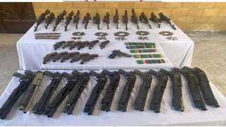 ضبط 26 قضية مخدرات و45 قطعة سلاح نارى فى دمياط وأسوان