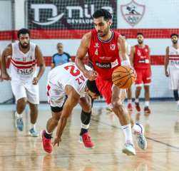 الأهلي يهزم الزمالك في ربع نهائي دوري مرتبط كرة السلة