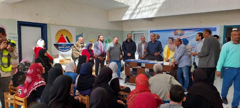 حزب ”المصريين“ ينظم القافلة الطبية المجانية الخامسة في البحر الأحمر