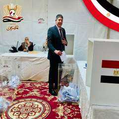 مساعد رئيس حزب ”المصريين“ في مقدمة الجالية المصرية بالسعودية للتصويت بالانتخابات الرئاسية اليوم