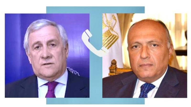 وزير الخارجية يتلقى اتصالاً من نظيره الإيطالي