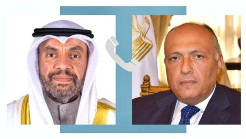 وزير الخارجية ونظيره الكويتي