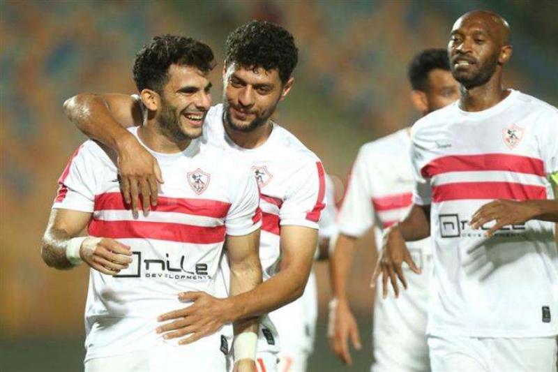 لاعبي نادي الزمالك المصري