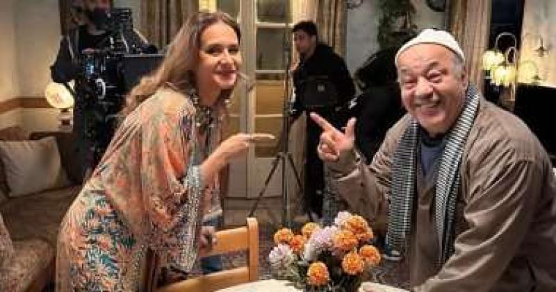 نيللي كريم وحجاج عبد العظيم
