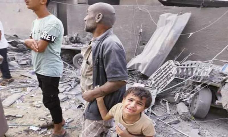انتشار الجوع في غزة