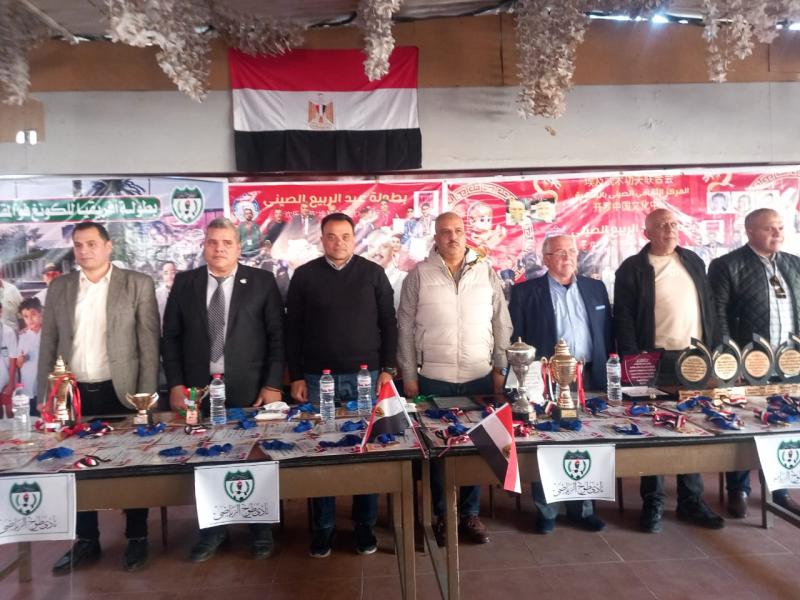 وكيل «رياضة القليوبية» يشهد حفل تكريم أبطال الجمهورية في الكاراتيه والكونغ فو بنادي طوخ