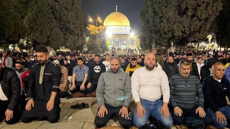 صلاة التراويج بالمسجد الأقصى