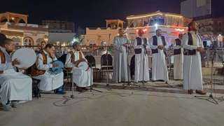 عرض فني لفرقة عرب الفيوم البدوية ضمن ليالي رمضان بميدان السواقي