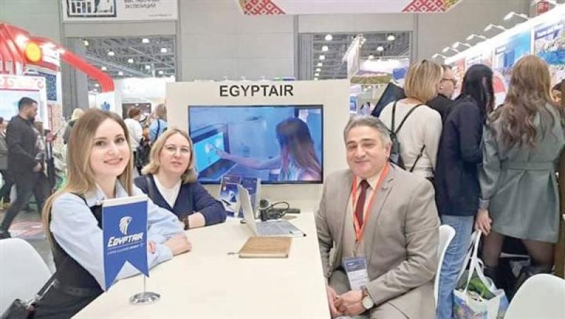 جناح مصر للطيران بمعرض Mitte Moscow 2024