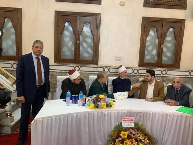 رئيس حزب ”المصريين“ يهنئ المستشار خالد راشد بعقد قران نجله المهندس محمود