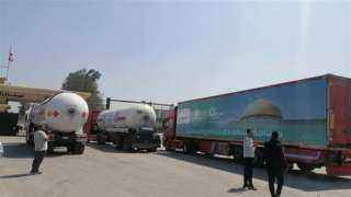 87 شاحنة مساعدات غذائية وإنسانية لغزة بقيمة 28.5 مليون جنيه