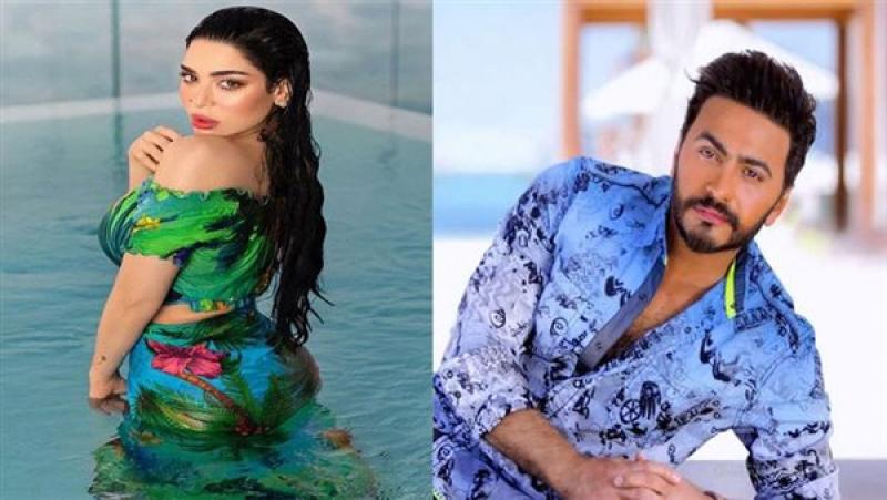 جليلة المغربية وتامر حسني