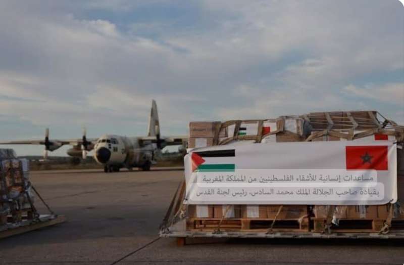 بتعليمات من العاهل المغربي محمد السادس.. إرسال مساعدات طبية إلى الفلسطينيين بغزة