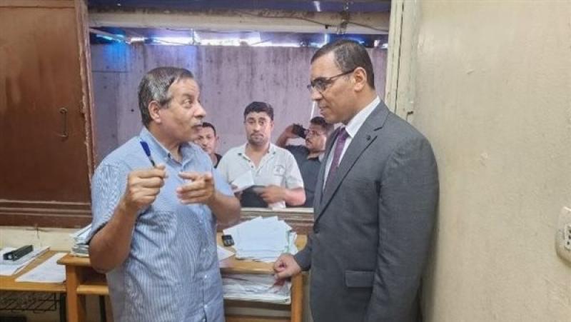 زيارة تفقدية لمكتب خدمة المواطنين بالدقهلية