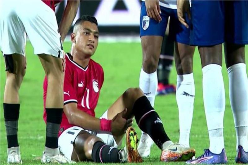 مصطفى محمد لاعب منتخب مصر