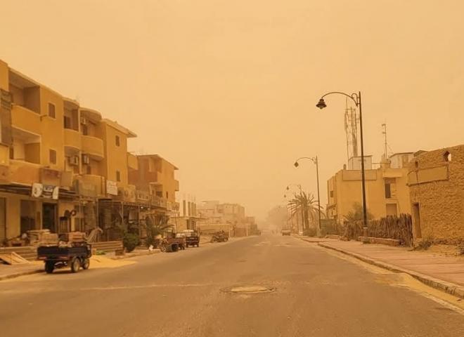 «الأرصاد الجوية» توضح الخريطة التحذيرية من العاصفة الترابية
