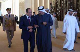 الرئيس السيسي وبن زايد يؤكدان أهمية حماية أمن وسيادة لبنان وسوريا والسودان وليبيا واليمن والصومال