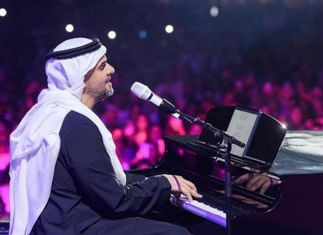 حسين الجسمي يفاجئ جمهور كازابلانكا بالغناء المغربي