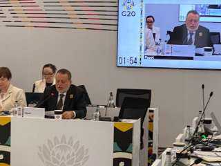 وفد مصري يشارك بالاجتماع الثالث لوزراء المالية ومحافظي البنوك المركزية لمجموعة العشرين ”G20”