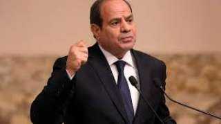 الرئيس السيسي: تهجير الفلسطينيين سيؤدي إلى تفريغ فكرة حل الدولتين وإقامة الدولة الفلسطينية