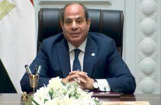 الرئيس السيسي: لدينا حجم ضخم من شاحنات المساعدات المصرية مستعدة لدخول قطاع غزة