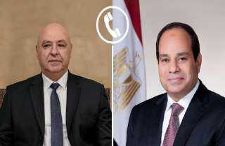 الرئيس السيسي يؤكد دعم مصر الراسخ لسيادة لبنان وسلامة ووحدة أراضيه