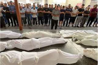 استشهاد 10 فلسطينيين وإصابة آخرين جراء قصف إسرائيلي شرق مدينة غزة