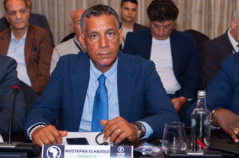 اللاعب الدولي المغربي مصطفى الحداوي