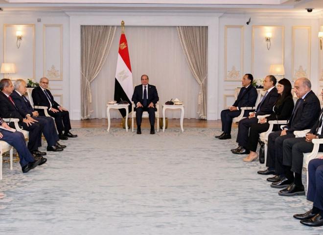 الرئيس السيسي يشدد على ضرورة مواصلة قيام لبنان بكل ما يلزم لضمان عدم المساس باستقراره
