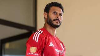 محمد الشناوي حارس الأهلي أمام بيراميدز