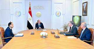 الرئيس السيسي يوجه بمواصلة تطوير آبار البترول الجديدة المكتشفة وإدراجها ضمن خريطة الإنتاج