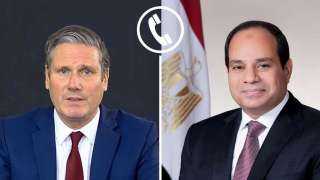 الرئيس السيسي ورئيس وزراء بريطانيا يشددان على رفض تهجير الفلسطينيين من أرضهم