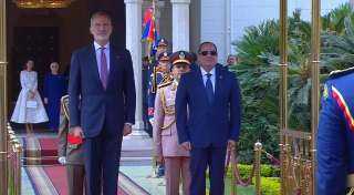 الرئيس السيسي: مصر وإسبانيا قدما نموذجا رائدا يحتذى به فى كيفية بناء علاقات إيجابية متطورة