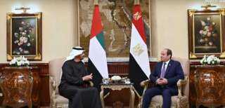 الرئيس السيسي والشيخ محمد بن زايد يرحبان بـ”مبادرة ترامب” لوقف الحرب في غزة