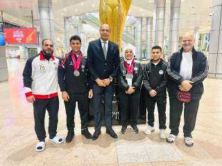 الشباب والرياضة تستقبل بعثة منتخب رفع الأثقال بعد تحقيق 6 ميداليات في بطولة العالم
