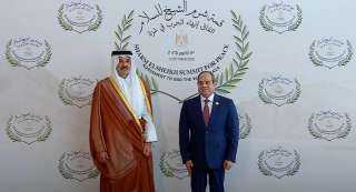 «قمة شرم الشيخ للسلام».. الرئيس السيسي يستقبل أمير قطر