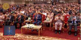 الرئيس السيسي: ”مصر اجتازت التحديات ونجت من أخطار جمة”