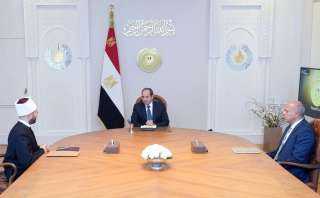 الرئيس السيسي يوجه بمواصلة جهود تحسين أحوال الأئمة والخطباء والدعاة والاستمرار في برامج تدريبهم وتأهيلهم